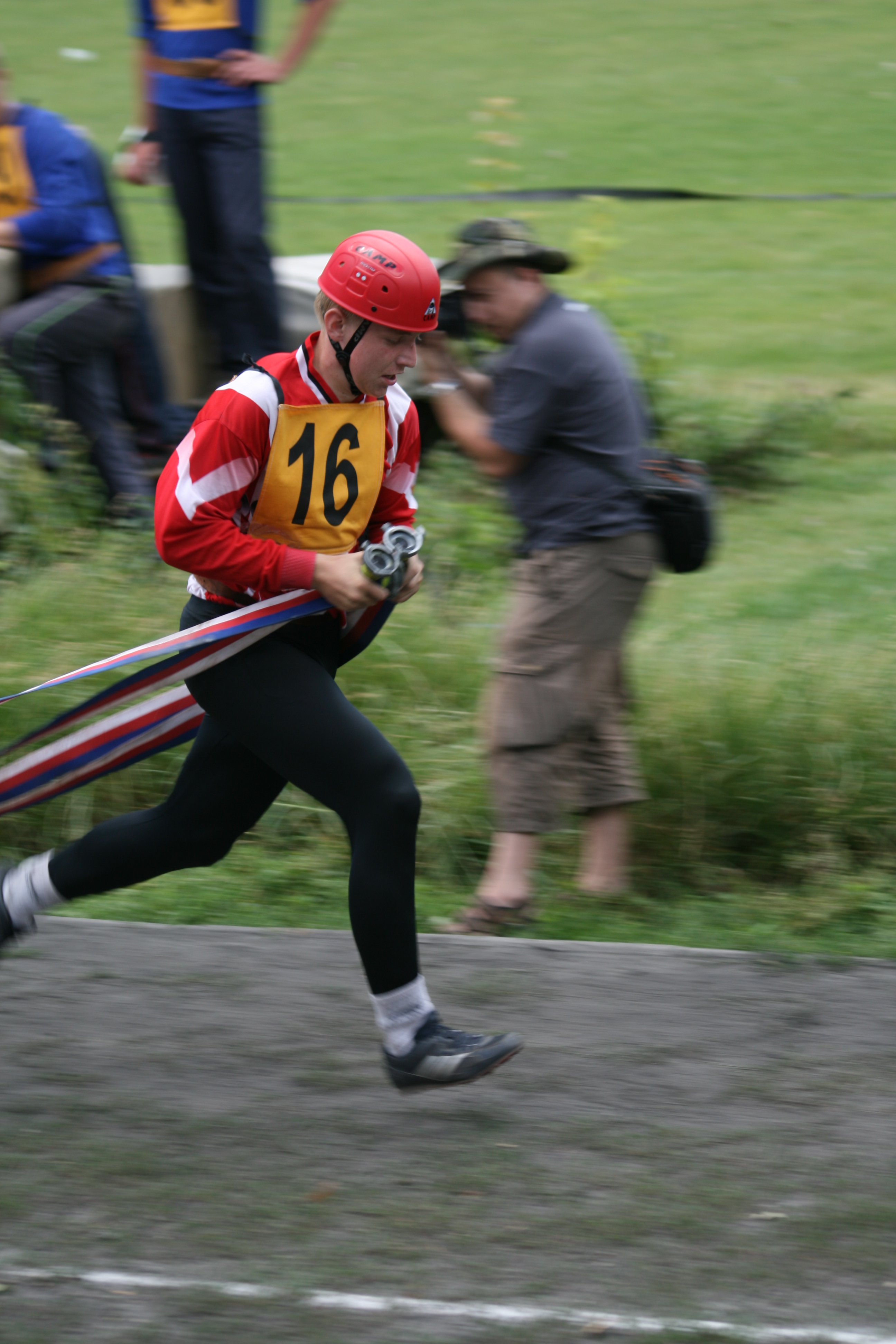 David při 100m překážek